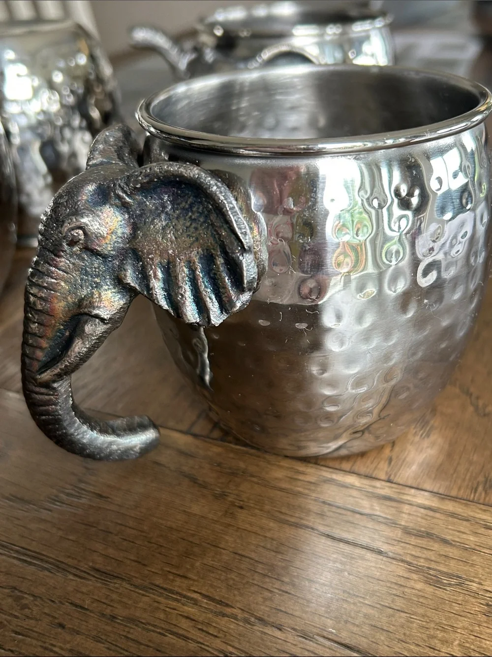 Pier 1 Elephant Moscow Mule cups